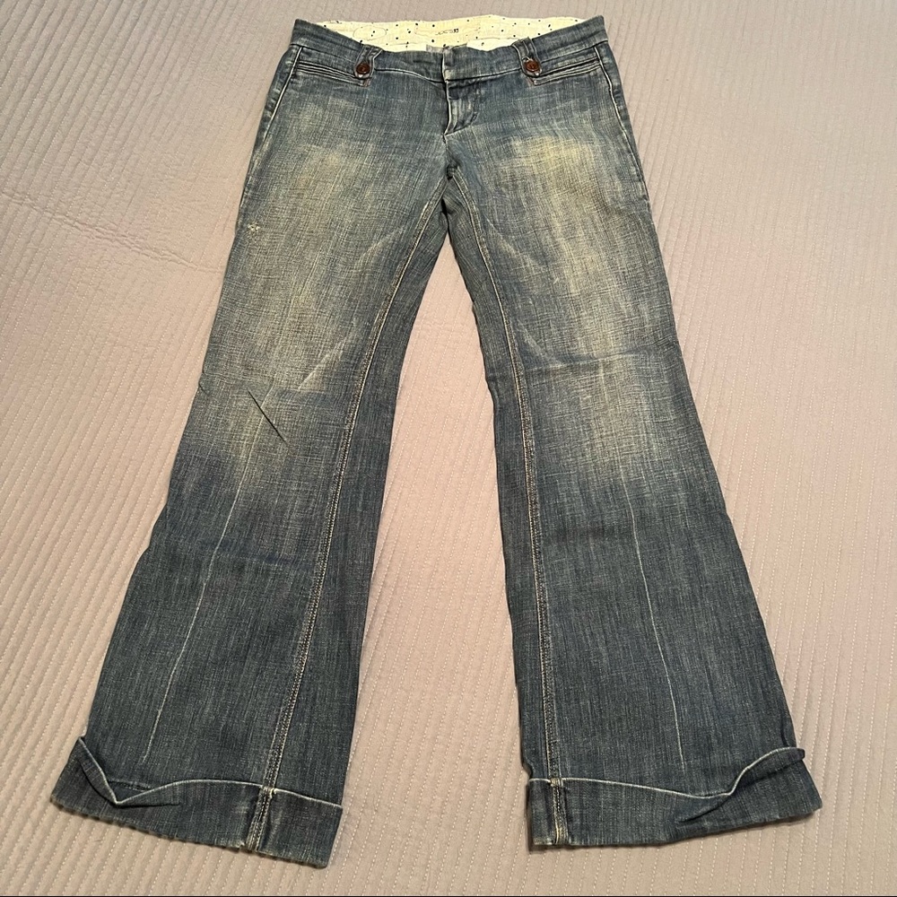 Joes Jeans wide leg low rise